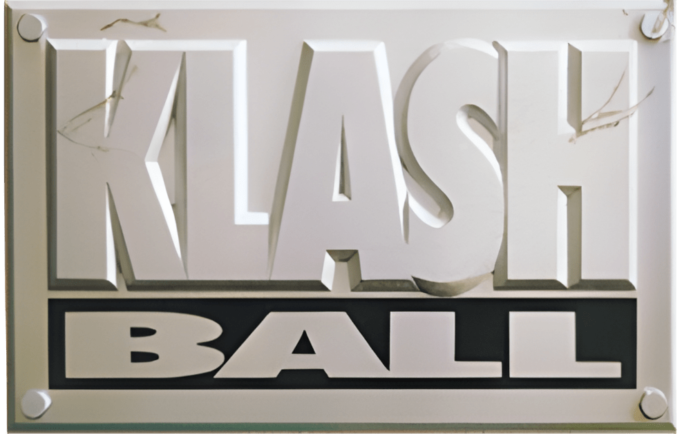 Klash Ball logo for NES
